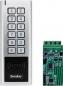 Lecteur de badges sans fil IP65 anti-vandale Indice de protection IP65 Technologie 433MHz Rolling Code NIP : 1-6 chiffres Type de carte : carte EM 125KHz Sortie Wiegand programmable du récepteur : 26 bits ou 34 bits Distance de communication: 30m maximum GT-LS2EM