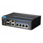 Gigabit Switch, 4x PoE, 2x RJ45 et 2x SFP 1000Mbps, non-géré, design industriel Gigabit Switch, 4x PoE, 2x RJ45 et 2x SFP 1000Mbps, non-géré, design industriel